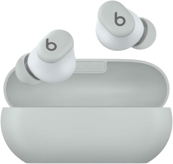 Beats Solo Buds – Wireless Bluetooth Earbuds with 18-Hour Battery & Built-in Mic | Storm Gray