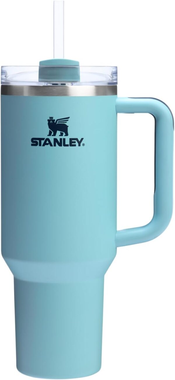 Stanley Quencher H2.0 Tumbler 40 oz – FlowState Lid, Handle & Straw | Travel-Ready Insulated Cup