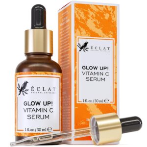 Vitamin C Face Serum – Skin Care for Dark Spots & Anti-Aging – With Hyaluronic Acid, Ferulic Acid & Vitamin E – Brightening Serum for Glowing Skin – 30 mlVitamin C Face Serum – Skin Care for Dark Spots & Anti-Aging – With Hyaluronic Acid, Ferulic Acid & Vitamin E – Brightening Serum for Glowing Skin – 30 ml