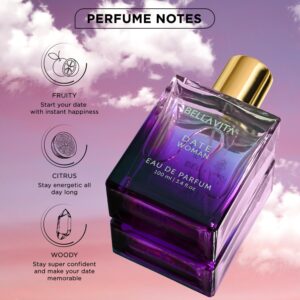 Date Eau De Parfum – Long-Lasting Floral, Fruity & Spicy Fragrance for Women | 100ml