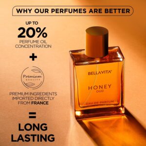 Honey Oud Eau de Parfum – Long-Lasting Unisex Fragrance with Patchouli, Vanilla & Bergamot | Vegan & Cruelty-Free