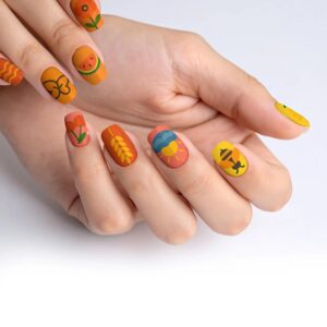 Peridot Sunburst August Press-On Nails – Squoval Shape, Vibrant Green Gem-Inspired Manicure