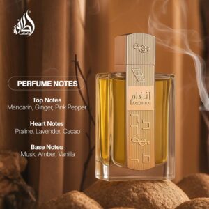 Lattafa Angham Eau de Parfum – Citrus, Lavender, Musk, Amber & Vanilla | Long-Lasting Unisex Perfume, 100ml