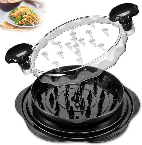 Chicken Shredder Tool Twist – Manual Chicken Breast Grinder for Meat, Vegetables & Ground Food