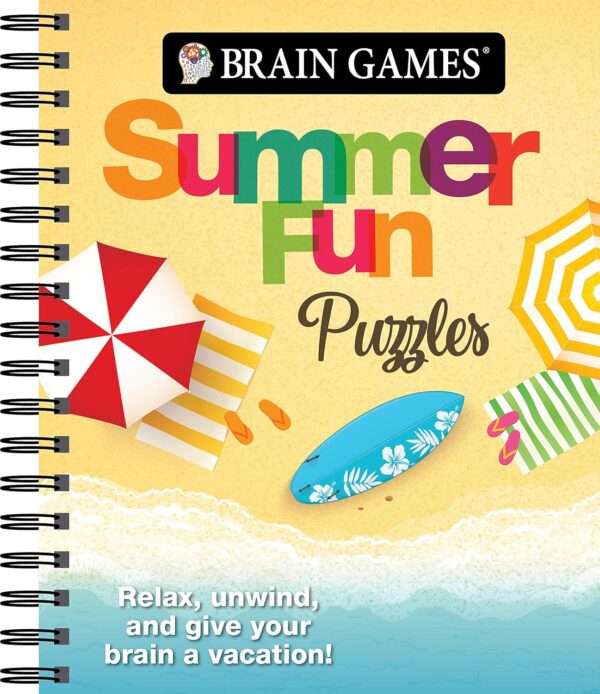 Brain Games – Summer Fun Puzzles: Relax, Unwind & Give Your Brain a Vacation